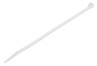 TIES-059 POWERTECH δεματικά καλωδίων TIES-059, 400x4.8mm, λευκά, 100τμχ