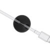 POWERTECH οργανωτές καλωδίων TIES-071, 1 θέση, Φ5mm, μαύρο, 10τμχ