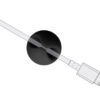 POWERTECH οργανωτές καλωδίων TIES-072, 1 θέση, Φ9mm, μαύρο, 10τμχ