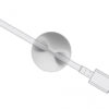 POWERTECH οργανωτές καλωδίων TIES-075, 1 θέση, Φ9mm, λευκό, 10τμχ