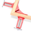 POWERTECH γωνιακός σφιγκτήρας 90° TOOL-0024, 100mm, κόκκινος