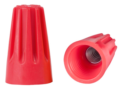 TOOL-0085 Σύνδεσμος καλωδίου twist-on P1 TOOL-0085, Φ8.6mmx15.2mm, κόκκινος, 25τμχ