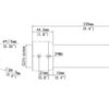 UNIARCH βάση κάμερας TR-CE45-IN, μεταλλική, λευκή