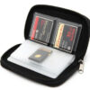 TR14-1 Θήκη για κάρτες SD & CF TR14, 22 θέσεις, μαύρη