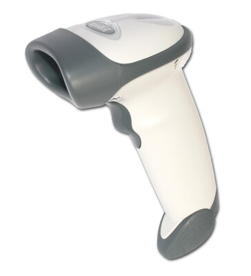 SYMBOL used Barcode Scanner LS2208, ενσύρματο, 1D, λευκό