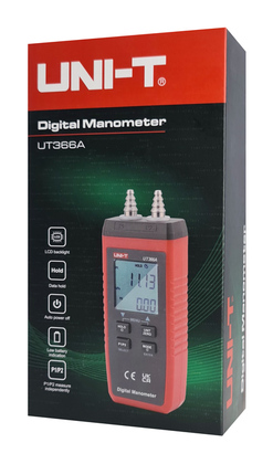 UT366A-1 UNI-T ψηφιακό μανόμετρο UT366A, ανεξάρτητη μέτρηση PI/P2