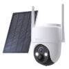 BOTSLAB smart ηλιακή κάμερα W313, 3MP/2K, WiFi, PTZ, SD, 5200mAh, IP65