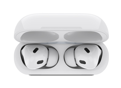 W63-3 CELEBRAT earphones με θήκη φόρτισης W63, οθόνη αφής, TWS, ANC, 13mm, 30/360mAh, λευκό