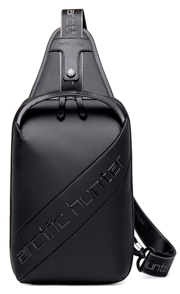 ARCTIC HUNTER τσάντα Crossbody XB00121, 5.5L, μαύρη