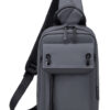 ARCTIC HUNTER τσάντα Crossbody XB00526 με θήκη tablet, 3L, γκρι