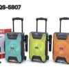 Φορητό ηχείο subwoofer με μικρόφωνο Karaoke - QS-5807 - 813072 - Blue