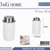 Θήκες κρεμοσάπουνου Dispenser πλαστικές σε σετ 5Χ - White - 21523