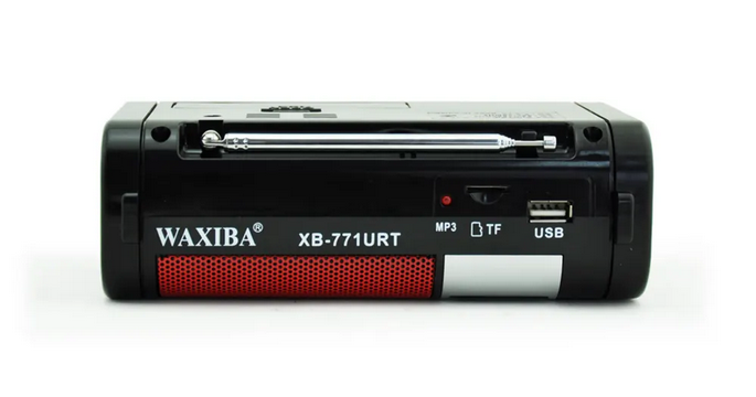 Επαναφορτιζόμενο ραδιόφωνο - XB-771 - 007717 - Black