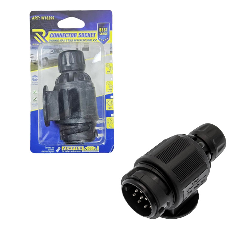 0111734 Rchang Πρίζα Κοτσαδόρου 13 Pin για Τρέιλερ - Connector Socket