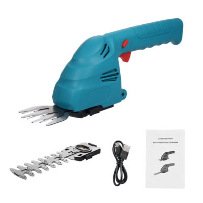 013132 Επαναφορτιζόμενο Ψαλίδι Μπορντούρας/Μπορντουροψάλιδο - Lithium Battery Multi-functional Scissors