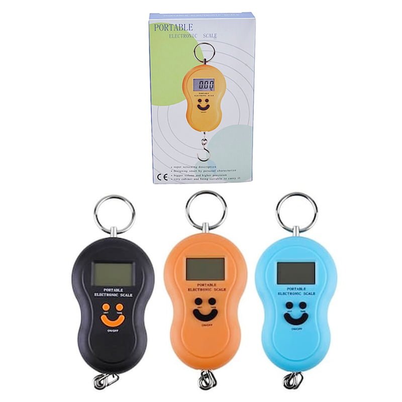 0136011 Φορητή ηλεκτρονική ζυγαριά με γάντζο στήριξης 10gr-50kg - Portable electronic scale