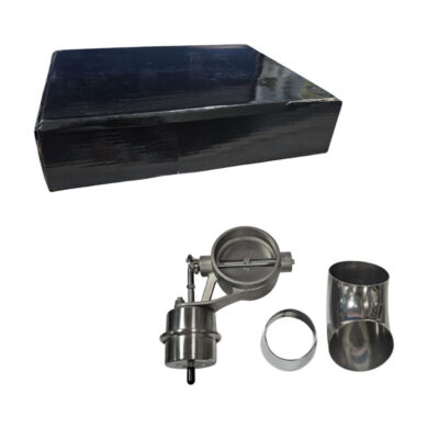 0146411 Ηλεκτρική Βαλβίδα Εξάτμισης με Τηλεχειριστήριο και Κιτ Εγκατάστασης - Electric Exhaust Valve with Remote Control and Installation Kit