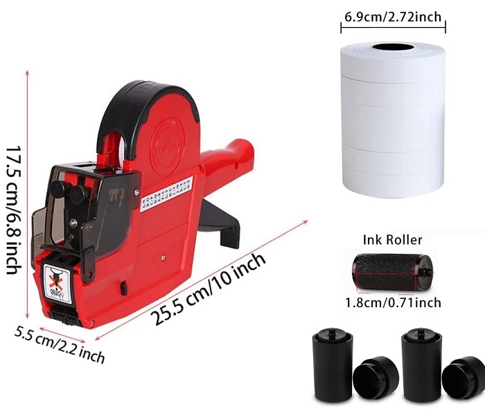 Επαγγελματικός ετικετογράφος για ετικέτες 2.3x1.6cm - ΥΗ-689 - 206898