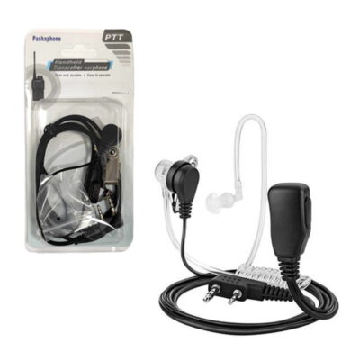016042 Pashaphone ακουστικό & μικρόφωνο για ασύρματο πομποδέκτη – Handheld transceiver earphone PTT