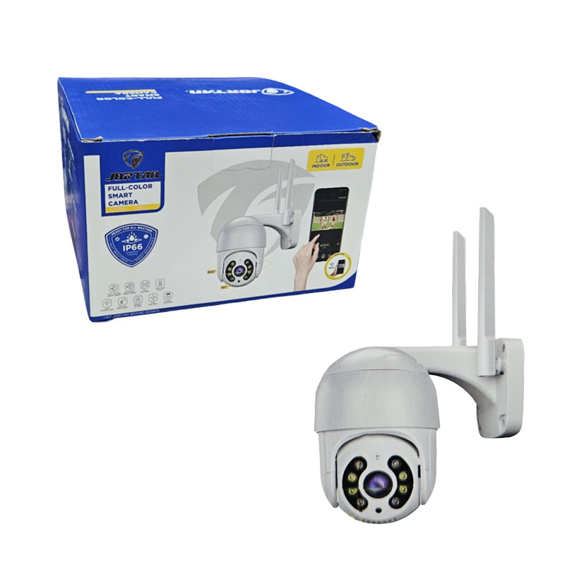 0274023 Jortan Έξυπνη Κάμερα Ασφαλείας Εξωτερικού Χώρου WiFi IP66 με Νυχτερινή Όραση - Full-Color Smart Camera