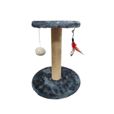 0290002 Ξύστρα Γάτας με Κρεμαστά Παιχνίδια 36cm - Cat Scratching Post with Hanging Toys