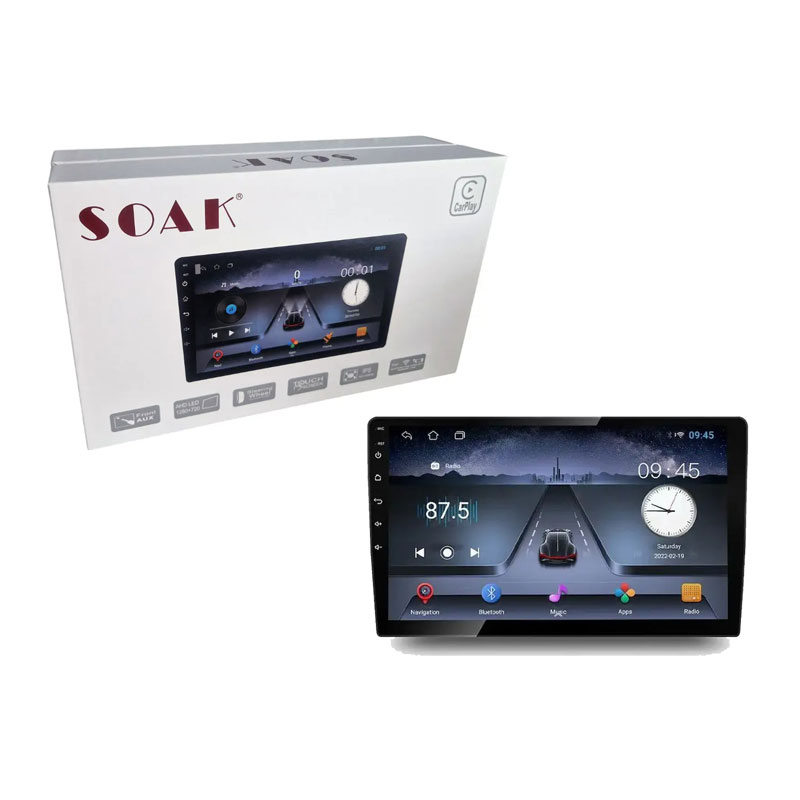0298002 SOAK Οθόνη Αυτοκινήτου 6GB 9'' 929CP - Car Multimedia Display