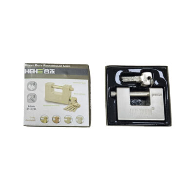 HEHE Λουκέτο με 5 Κλειδιά 94mm - Heavy Duty Rectangular Lock