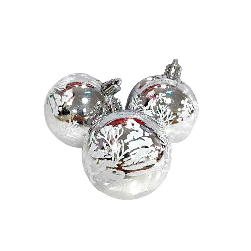 Σετ Χριστουγεννιάτικες Μπάλες 6τμχ - Christmas Balls 6pcs