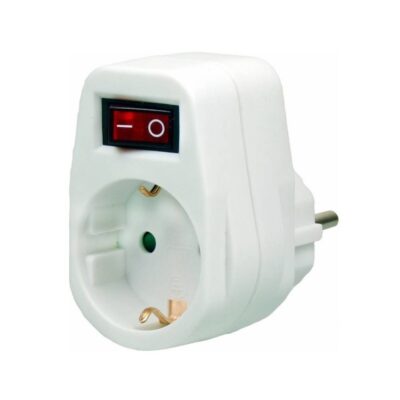 068684 Πρίζα μονή σούκο με διακόπτη - 01K - 068684