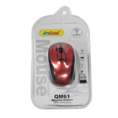 0751084-3 Andowl Ασύρματο Ποντίκι 2.4GHz QM61 - Wireless Mouse