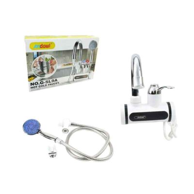 0751094-4 Andowl Ταχυθερμοσίφωνας / Ταχυθερμαντήρας Μπάνιου Κουζίνας Μονοφασικός 3kW Q-SL9A - Hot Cold Faucet