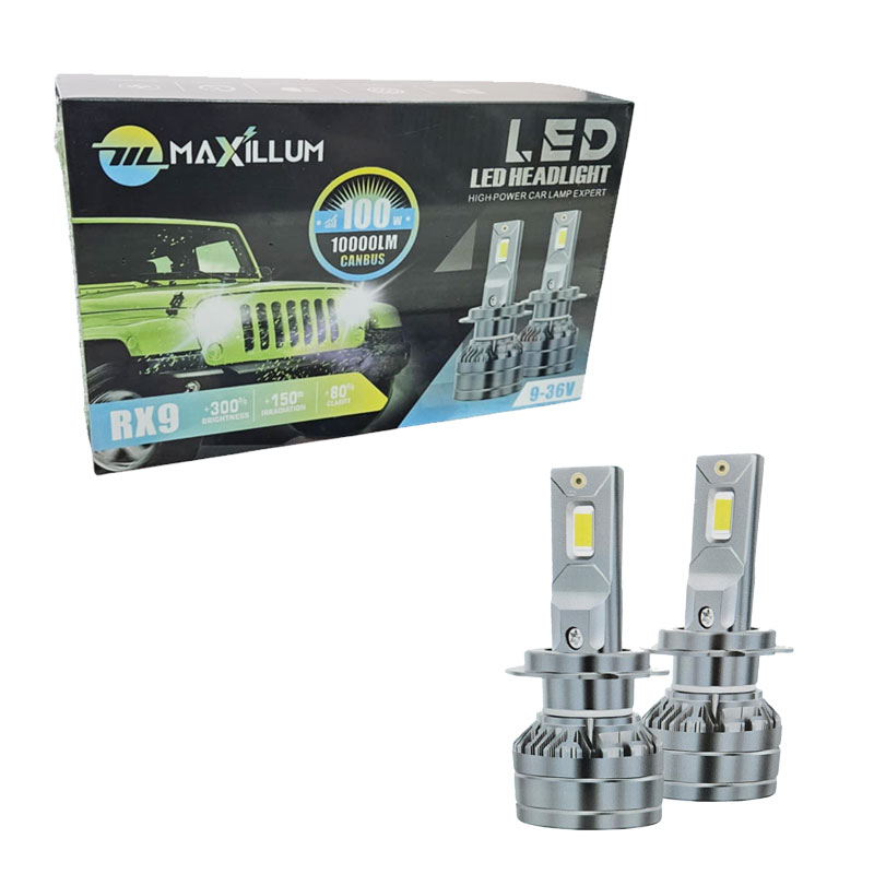 081232 Λάμπες Αυτοκινήτου LED Canbus RX9 10000LM 9-36V H8 - LED Headlight Bulbs