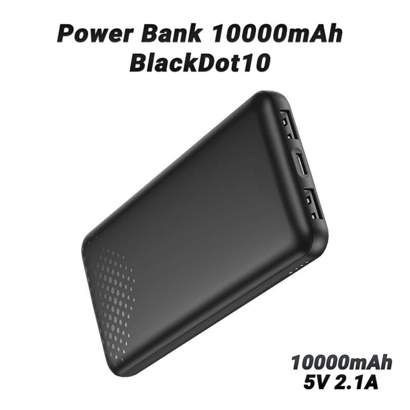 0925.027 Power Bank 10000mAh BlackDot10