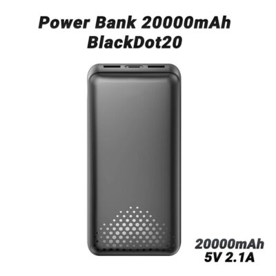 Power Bank 20000mAh BlackDot20