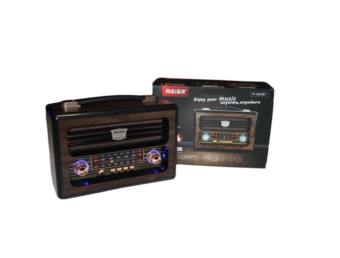 Επαναφορτιζόμενο ραδιόφωνο Retro - M-1917-BT - 119176