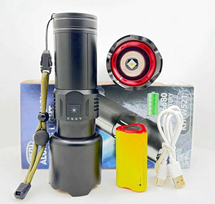 Επαναφορτιζόμενος φακός LED - FA-W522C - 123590