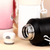 Φορητό παγούρι-θερμός με χειρολαβή - 1000ml - 219484 - Pink