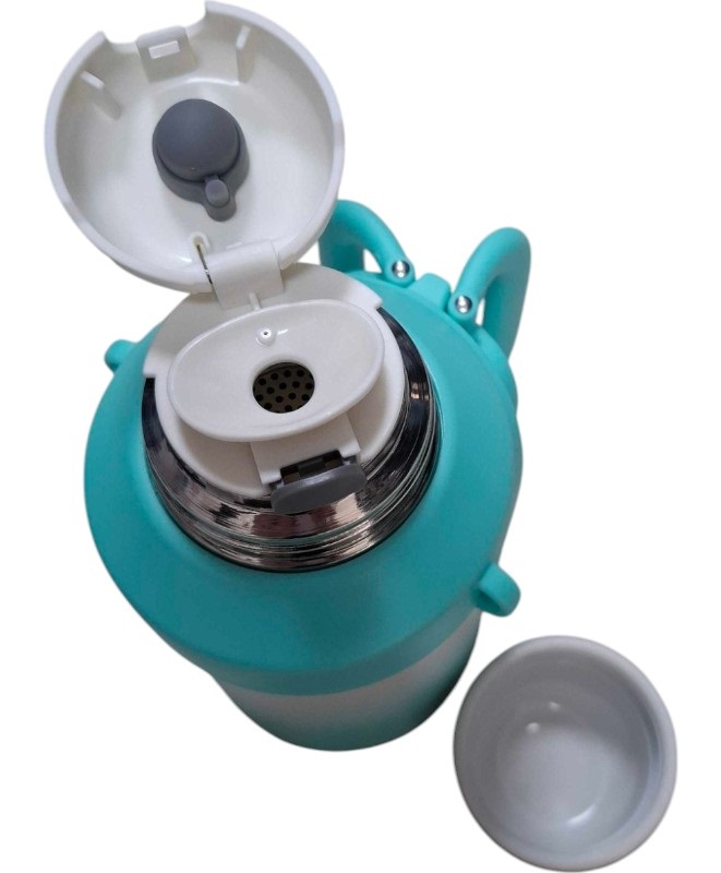 Φορητό παγούρι-θερμός με χειρολαβή - 1000ml - 123743 - Light Blue