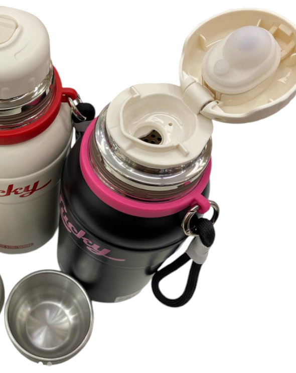 Φορητό παγούρι-θερμός - 800ml - 123729 - Black