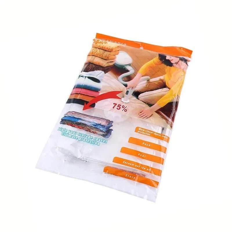 141128 Σακούλα αποθήκευσης ρούχων Vac Bag 60x80cm - Vacuum storage bag