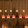 Χριστουγεννιάτικα διακοσμητικά φώτα LED - Κουρτίνα - 10-110L - Warm White - 150258