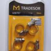 Σετ σφιγκτήρες σωλήνων - 4pcs - 16mm - 658737