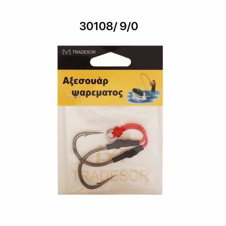 Αγκίστρια με νήμα - Δεμένα - No.9 - 30108