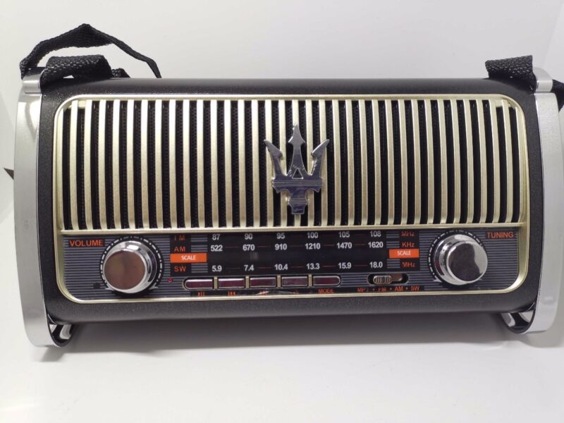 Επαναφορτιζόμενο ραδιόφωνο Retro - M523BT - 865235