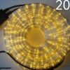 Χριστουγεννιάτικος φωτοσωλήνας LED - 20m - Warm White - 210306
