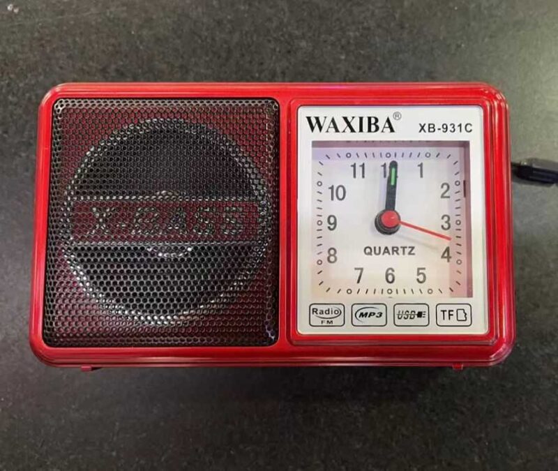Επαναφορτιζόμενο ραδιόφωνο - XB-931C - Waxiba - 809314