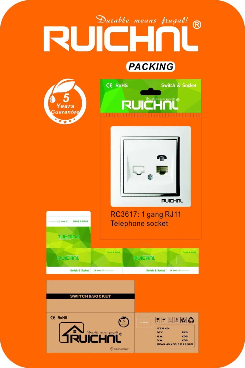 Πρίζα τηλεφώνου - 3617 - 068158