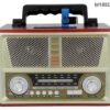 Επαναφορτιζόμενο ραδιόφωνο Retro - M1802-BT - 018022