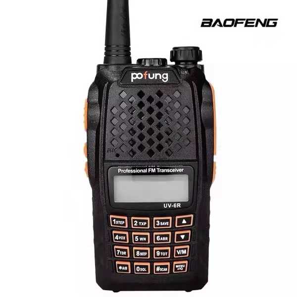 Φορητός πομποδέκτης – UHF/VHF – 7W – UV-6R – Baofeng - 563006