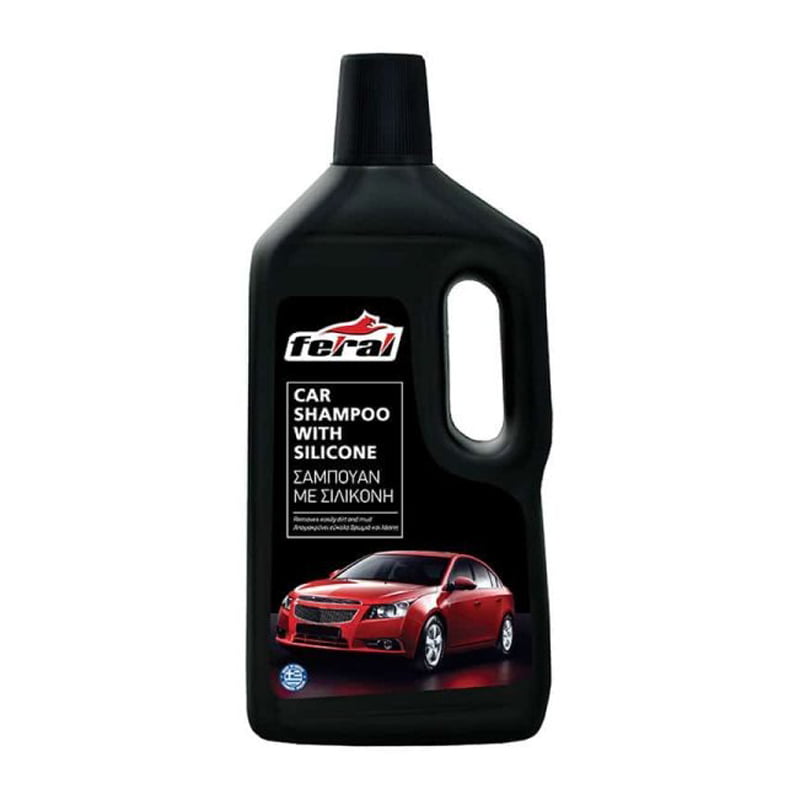 18408 Σαμπουάν Αυτοκινήτου Με Σιλικόνη Feral 1000ML - Car Sampoo With Silicone